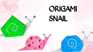 Origami snails [upl. by Apoor]