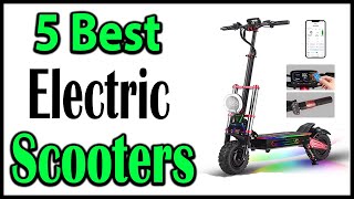 TOP 5 Best Electric Scooters Review 2025 [upl. by Lierbag]