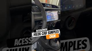 Acessórios Hilux Cabine Simples 2024 ✅ hilux hilux2023 shorts [upl. by Kendyl349]