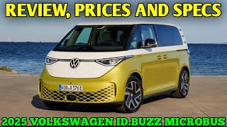 2025 Volkswagen IDBuzz Microbus  Review Prices And Specs [upl. by Xylia]