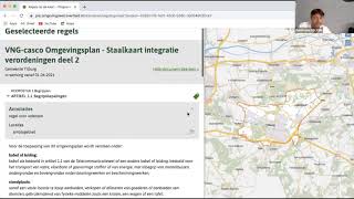 Annotaties en het versterker van plannen en verordeningen  Demonstratie Omgevingsloket en DSO [upl. by Adnilrem]