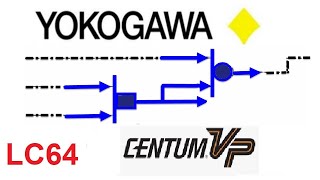 Yokogawa CENTUM VP LC64 Logic Chart Block  Centum VP Tutorial  Yokogawa DCS training [upl. by Oaks]