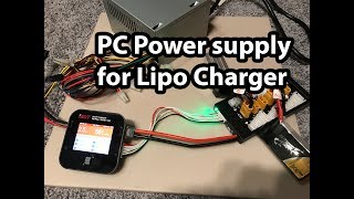 How to convert PC power supply for Lipo Charger ISDT Q6 [upl. by Aimat]