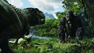 Kong vs VRex Scene Part 2  King Kong 2005 Movie Clip HD [upl. by Asilrak]