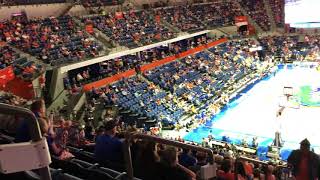 Exactech Arena  Stephen C O’Connell Center  Florida Gators panorama [upl. by Eilama339]