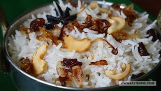 Kerala Ghee Rice  Malabar Neychoru Recipe [upl. by Riplex880]