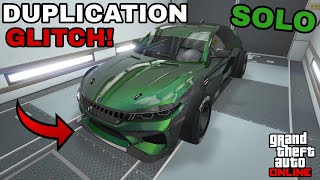 STILL WORKING NEW SOLO CAR DUPLICATION GLITCH GTA ONLINE 169 EASY [upl. by Bohman939]