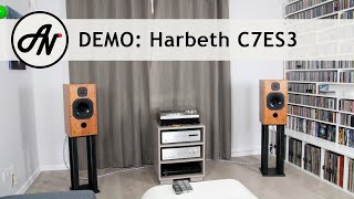 Harbeth C7ES3 Speakers HL Compact 7ES3 C7ES3  Video Demonstration [upl. by Naujet]