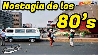 LOS 80s EN LA CIUDAD DE MÉXICO Nostalgia de una Década Inolvidable [upl. by Kirst978]