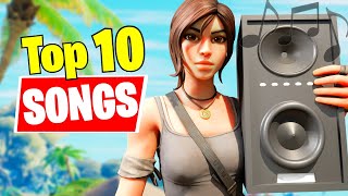 Top 10 BEST Songs To Use For Your Fortnite Montages Season 2 [upl. by Aicila696]