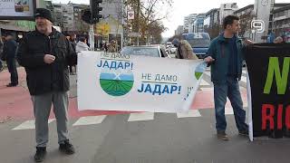 TV KANAL 9 NOVI SAD PROTEST PROTIV LITIJUMA I U NOVOM SADU [upl. by Ablem]