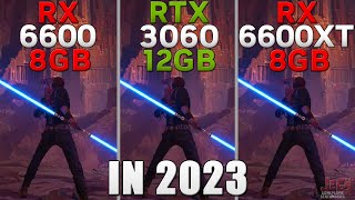 RX 6600 8GB vs RTX 3060 12GB vs RX 6600 XT 8GB  Tested in 15 games [upl. by Retla]