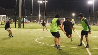 Black team vs Green team  6v6 soccer Game Footage [upl. by Kidder]