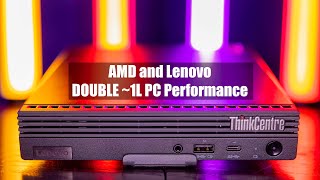 Lenovo ThinkCentre M75q Gen2 Tiny AMD Ryzen Based Review [upl. by Ornie]