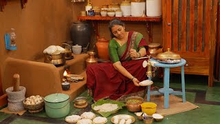 IDIYAPPAM Recipe  Made Traditionally  Veg PAYA Cooking In Village House  The Traditional Life [upl. by Vilma]