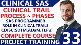 CDISC SDTM ADaM Online Training👍SAS Clinical Projects Training👌Clinical SAS Training by Experts  33 [upl. by Drake]