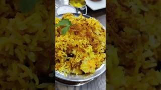 Malabar chicken biriyani from mallus restaurant chickenbiryani shortvideo [upl. by Ailegave]