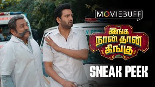 Inga Naan Thaan Kingu  Sneak Peek  Santhanam  D Imman  Anbuchezhian  Sushmita [upl. by Anawat]