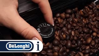 How to Regulate the Coffee Mill on Your DeLonghi Autentica ETAM 29660SB Coffee Machine [upl. by Mayes]