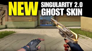 New SINGULARITY 20 Ghost Skin in Valorant [upl. by Refotsirhc]