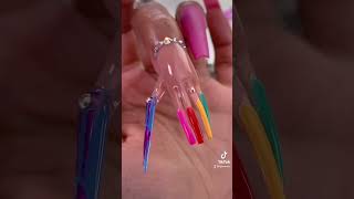 Finger Nails with a Thumb Part 2 shorts nails [upl. by Nrubua]