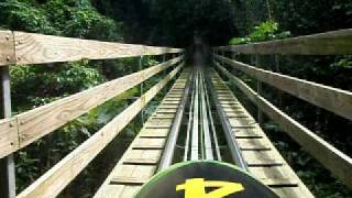 MYSTIC MOUNTAIN BOBSLED OCHO RIOS JAMAICA FULL RIDE RECORDED [upl. by Adnoel]