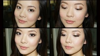 Makeup Tutorial Easy Everyday Day to Night Smoky Eye for Monolids and Hooded Lids [upl. by Niliac]