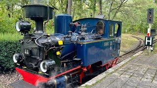 Narrow gauge steam and diesel in Berlin [upl. by Nohsal]