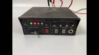 GovDeals FEDERAL SIGNAL TOUCHMASTER TM4 UNITROL LIGHT amp SIR [upl. by Ecinreb603]