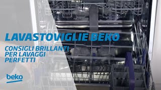 Come impostare caricare e pulire la tua lavastoviglie Beko  Beko Italia [upl. by Aihsekram]