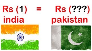 One indian rupee is equal to how many pakistani rupees hindiurdu  Indian rupees to pakistani RS [upl. by Alrep]