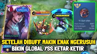 Rusuh🔥Roamer Hilda Bikin Top Global Yss Kesusahan Farming  Top Global Hilda Buff  Mobile Legends [upl. by Lalage]