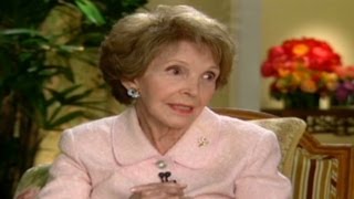 Nancy Reagan tells Larry King about Ronald Reagan [upl. by Alleinnad367]