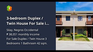 3bedroom Duplex  Twin House For Sale in Silay Negros Occidental [upl. by Qifahs]