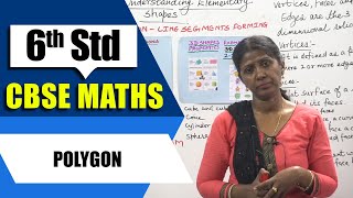 6th Std CBSE Maths Syllabus  Polygon  CBSE Maths [upl. by Eloci]