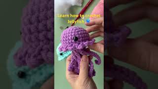 Jellyfish crochet cutecrochet amigurumi easycrochet [upl. by Barclay]