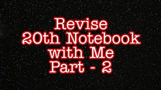 Revise Choti Copy 20th Notebook with Me Part  2  INICET  NEXT  NeetPg  Fmge  MisMedicine [upl. by Edson]