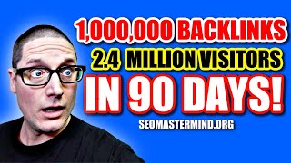 Insane Link Building  How 1000000 Backlinks Turned into 24 Million Visitors [upl. by Nanek]