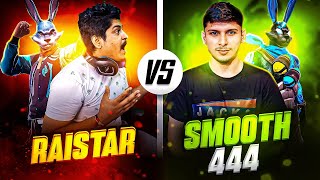 Finally Raistar Vs Smooth444 🤯🔥Raistar Handcam Gameplay🤯❤ Must Watch  Garena Free Fire Max [upl. by Orual]