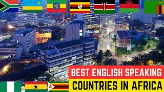 Top 10 Best English Speaking Countries in Africa 2024 [upl. by Anyr943]