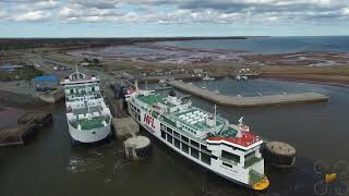 Northumberland Ferries Holiday Island Docking May 2019 [upl. by Frissell250]