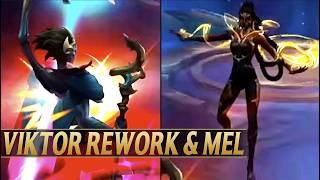 VIKTOR REWORK INGAME MODEL amp MEL NEW CHAMPION CONFIRMED  League of Legends [upl. by Hcaz21]