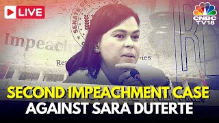 Philippines News LIVE Second Impeachment Case Against VP Sara Duterte in the Senate Congress  N18G [upl. by Mellisa]