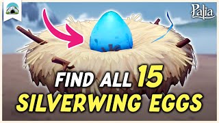 All 15 SILVERWING EGG Locations in under 10 Minutes – Temple of the Gales Quest  Palia [upl. by Eladal588]