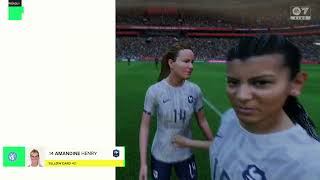 Gameplay FC 24  New Zealand vs France  Womens Football 2024 [upl. by Eiznikcm]