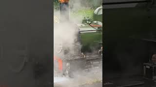 Welshpool and Llanfair Railway Steam Departure [upl. by Murrell385]