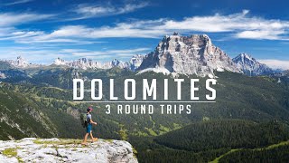 TOP 3 Circular HIKES in the DOLOMITES Italy [upl. by Helfand]