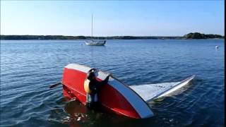 Capsize and Recovery without using a daggerboard [upl. by Laikeze389]