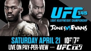 UFC 145 Jon Jones vs Rashad Evans [upl. by Siuqram790]