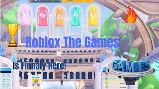 Roblox  THE GAMES IS FINNALY HERE  New avatar items and more roblox event thegame [upl. by Doretta]